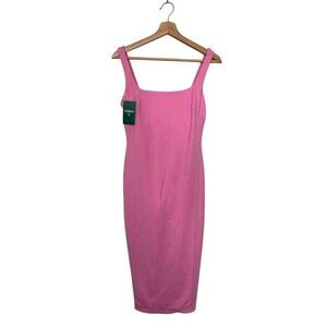 Halara Baby Pink‎ Midi Dress